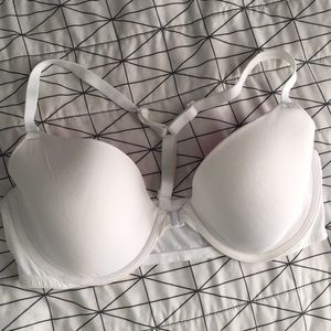 White PINK VS Wear Everywhere Racerback bra